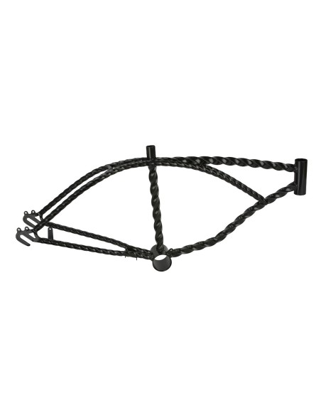 20 Twisted Lowrider Frame Metallic/Black.